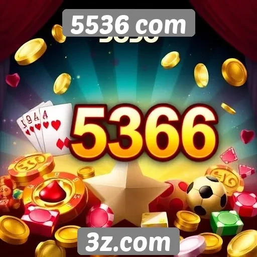 5536 com apresenta novos jogos de cassino online